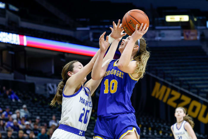 Burroughs Marshfield Missouri girls basketball March 13 2024 Nate Latsch 26911
